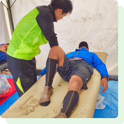 学生スポーツ応援・学生コンディショニング